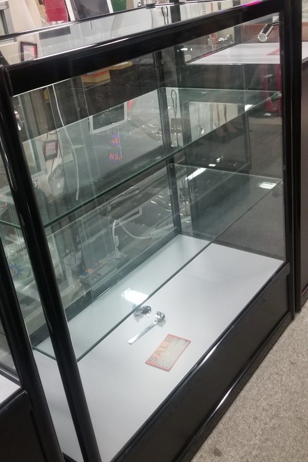 SDALU4CH – Vitrine en verre et aluminium