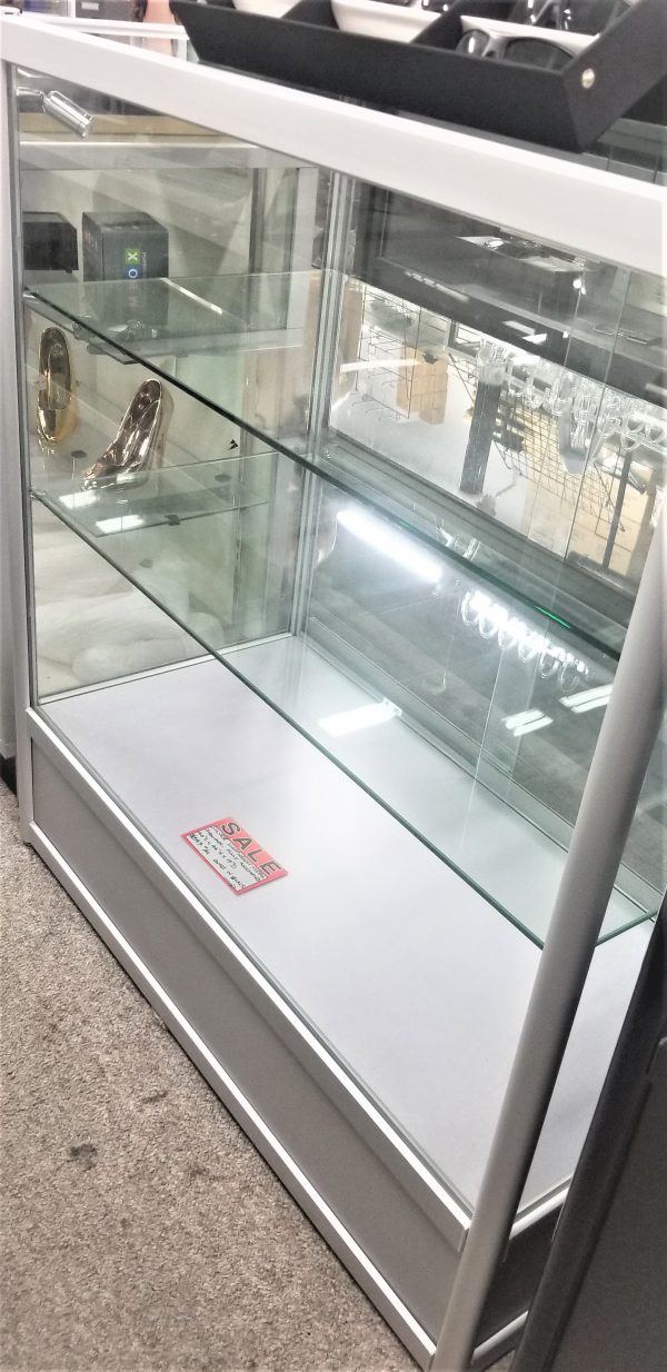 SDALU4CH – Vitrine en verre et aluminium