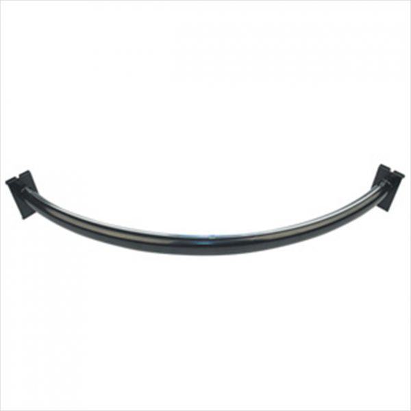 Rail de suspension rond 1/4 de cercle pour panneaux grillagés
