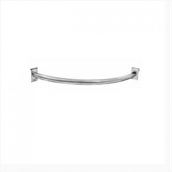Rail de suspension rond 1/4 de cercle pour panneaux grillagés