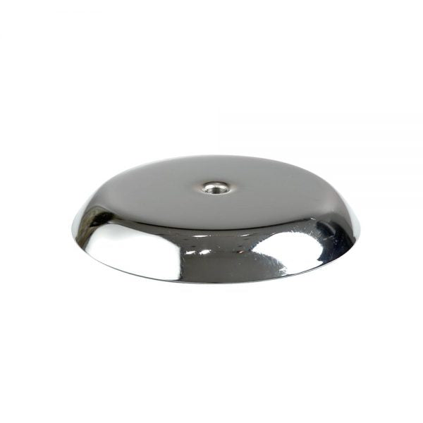 8" Round Chrome Base with 5/8" Threading