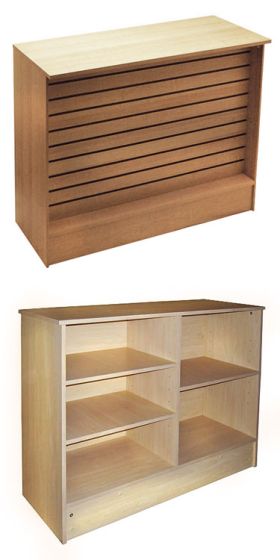 SDWD5/ Slatwall Front Cash Wrap Counter