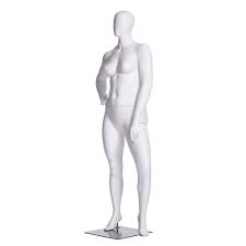 SDMZ-F3D03W / Female Egghead Plus-Size Mannequin