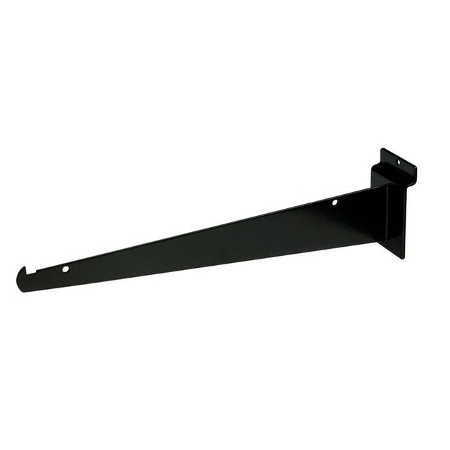 Shelf Brackets for Slatwall - Black