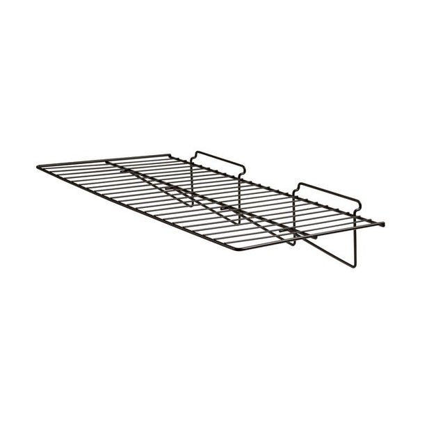 24"W X 12"L Straight Wire Shelf for Slatwall