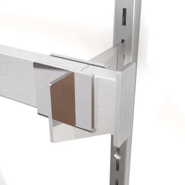 Extended End Cap for Rectangular Tubing Hangrail