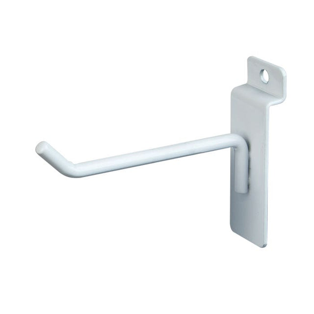 Slatwall Hook - White