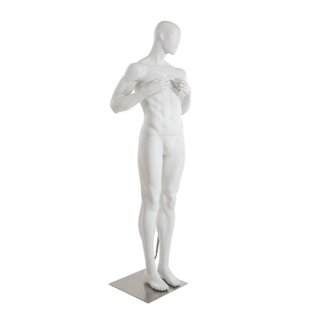 Fit Male Collection - Pose 2 - Backpack HOLDER, Oval Head