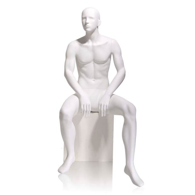 Male Mannequin - Abstract HEAD, Seated