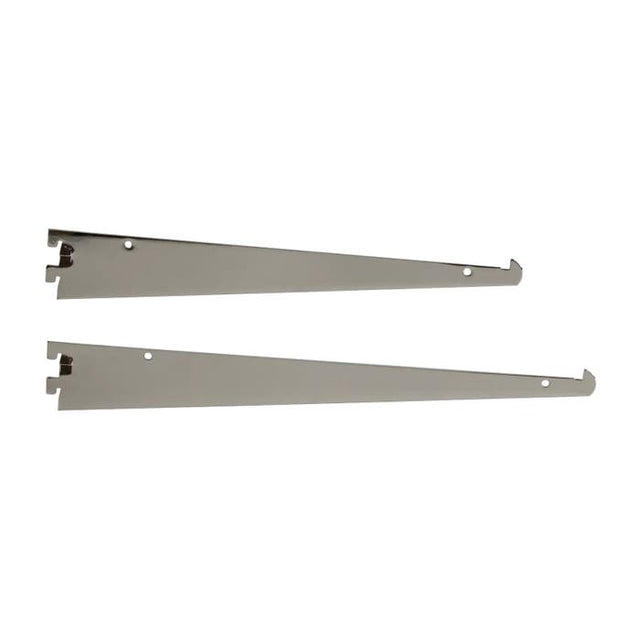 Tap-in Heavy Duty Shelf Bracket for the President Line - Chrome