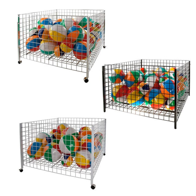 48" Square Grid Dump Bin
