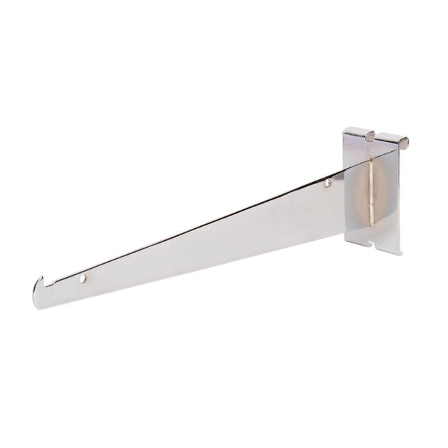 Shelf Brackets for Grid Panel - Chrome