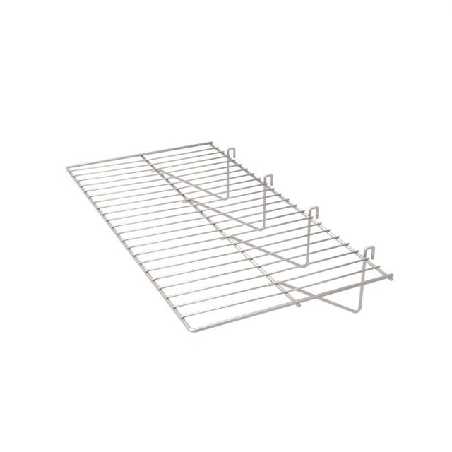 23-1/2"L X 12"W Straight Shelf With 1/8" DIA. Wire for Grid Panels