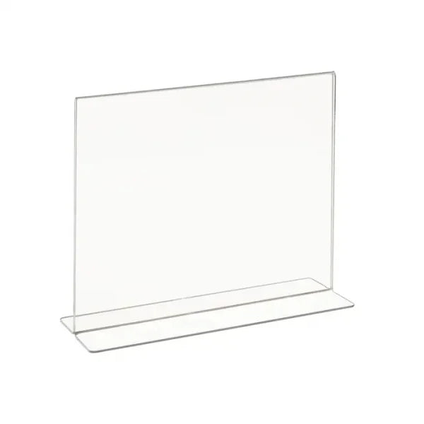 Acrylic Bottom Load Sign Holders for Countertop