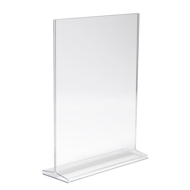 Acrylic Top Load Sign Holders for Counter Tops