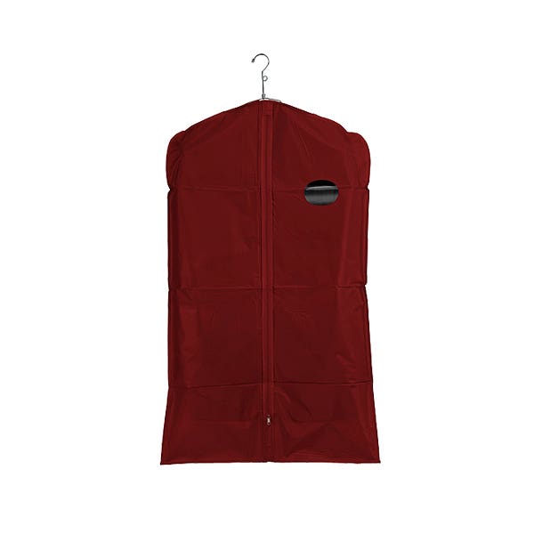Zippered Garment Covers - 40" Long - 3-GAUGE Peva Vinyl With Taffeta Finish