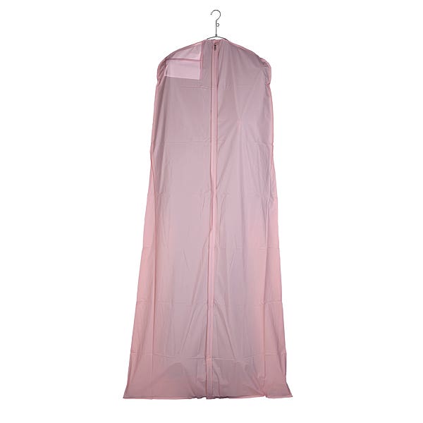 Bridal Gown Covers - 3-GAUGE Vinyl With Taffeta Finish With Hanging Document Pocket