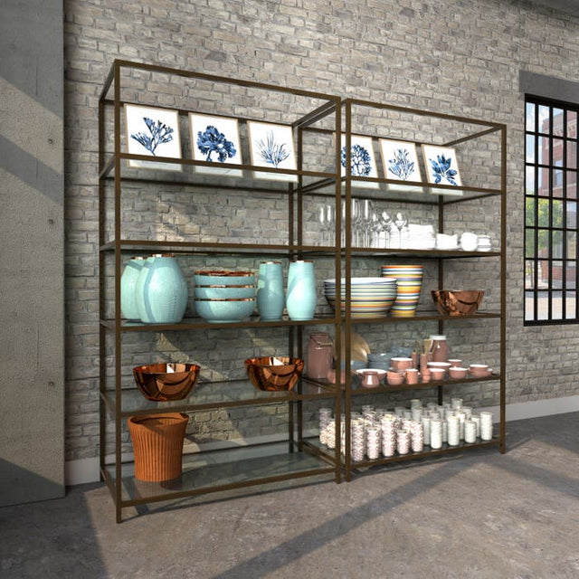 Linea Freestanding Merchandising Unit