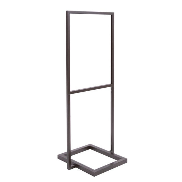 Linea 22''W X 28''H Floor Standing Bulletin Sign Holder - Statuary Bronze