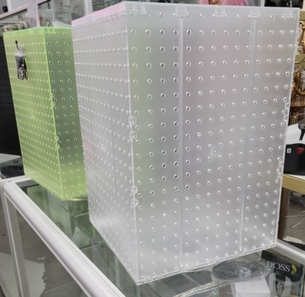 Acrylic Pegboard Countertop Spinner Display