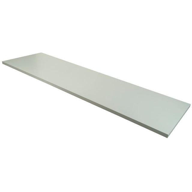 Wooden Shelf With White Melamine Finish