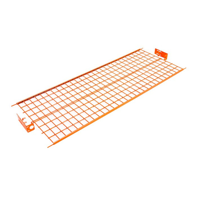 Foldable Wire Shelf for Industrial Z-racks With Bolted Base