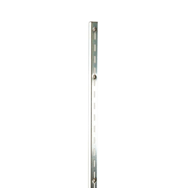 Heavy Weight - 1/2" Slots on 1" Center - Slotted Standards - Satin Zinc
