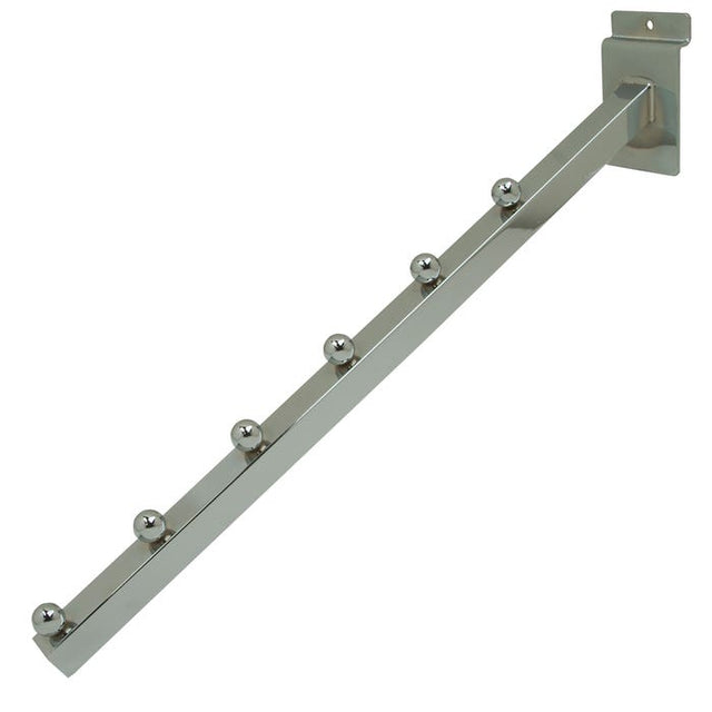 6-BALL Waterfall With Square Tubing for Slatwall