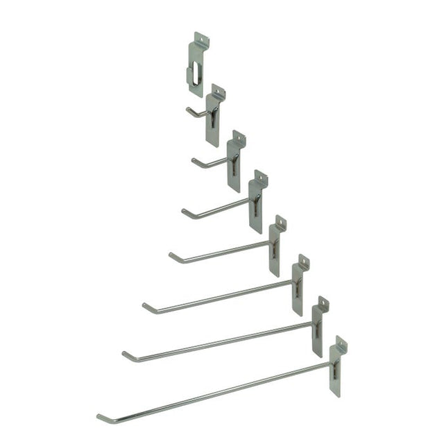 Slatwall Hook - Chrome