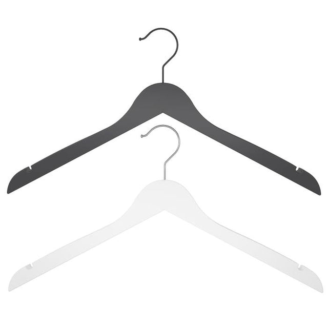17" Long Flat Wooden Blouse & Dress Hangers