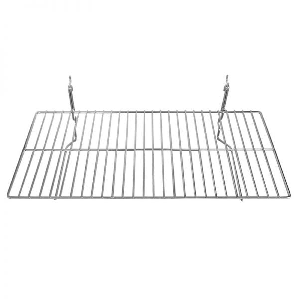 24"L X 12"D 1/4" Wire Flat Shelf for Grid or Slatwall