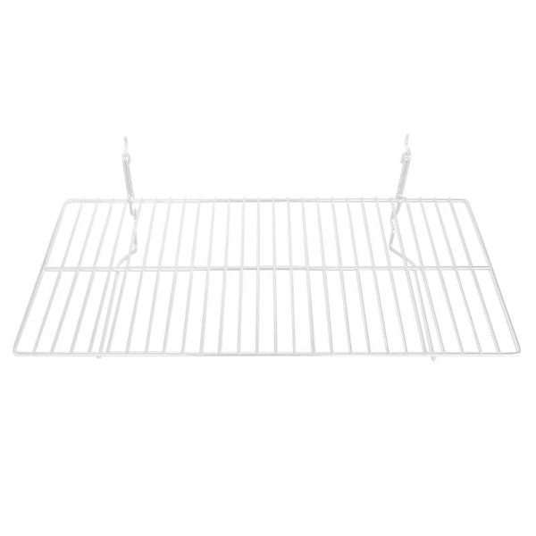 24"L X 12"D 1/4" Wire Flat Shelf for Grid or Slatwall