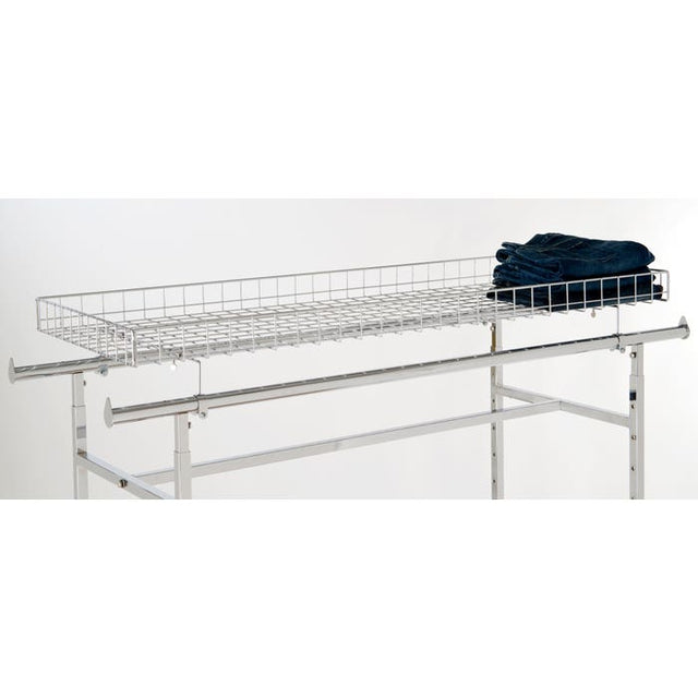 Grid Basket Topper for Double Bar Racks