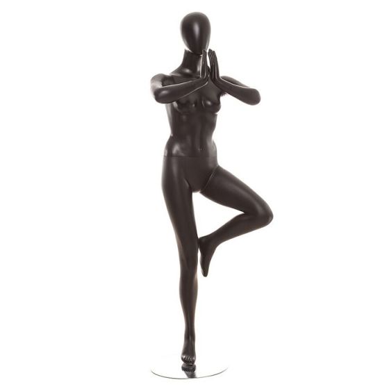 SDMC-YOGA02BK / Mannequin de yoga féminin