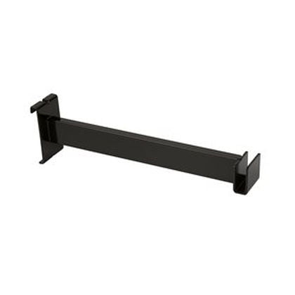 12"L Hangrail Bracket to Hold Rectangular Tubing Black