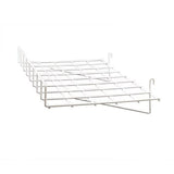 Étagère à grille droite 24"L x 15"W avec rebord avant