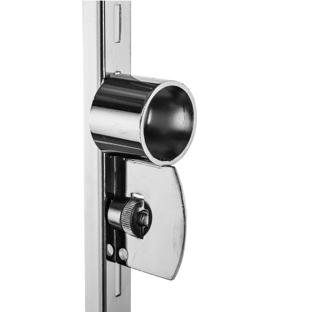 "C" Side-Mount Chrome Bracket for 1-1/4" & 1-5/16" Round Tube