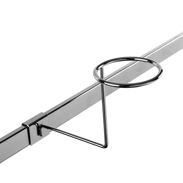 Wire Hat Display for Crossbar | Chrome