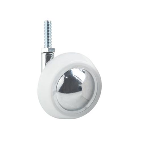 2-1/2" Chrome Heavy Weight Ball Caster w/ 1" Stem
