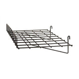 Étagère à grille droite 24"L x 15"W avec rebord avant