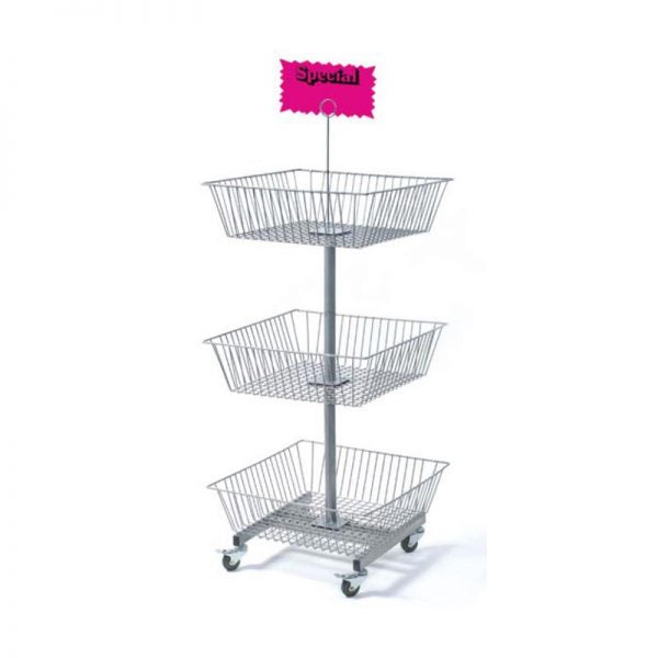 SPBS-3 / 3-Tier Wire Baskets