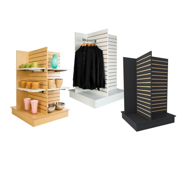 4-Way Slatwall Merchandiser