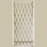 58"H Folding Security Gate - White