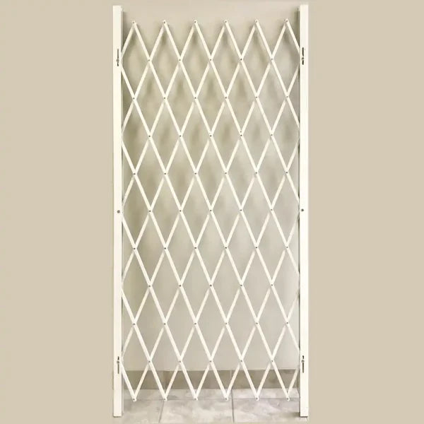 Portail de sécurité pliable de 167 cm de hauteur / Blanc et différentes longueurs