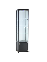 SDABWC-500 Vitrine en aluminium avec rangement