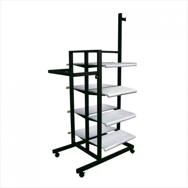 PRÉSENTOIR/ÉTAGÈRE À 3 FACE