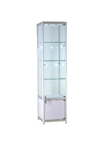 SDABWC-500 Vitrine en aluminium avec rangement