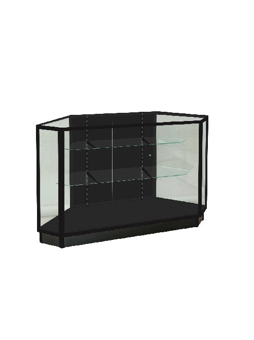 Cadre d'angle noir/aluminium SDEX-BCC