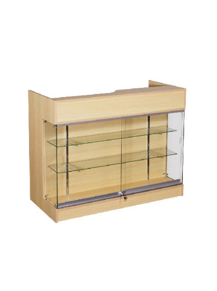 SDLGTGLS / Comptoir de vente au détail avec façade en verre