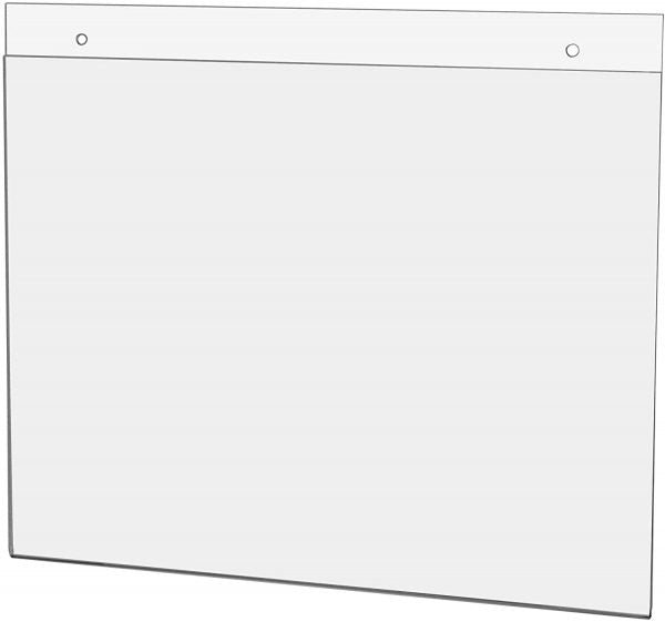 WS1117 / Supports de marketing en acrylique Support mural pour panneau